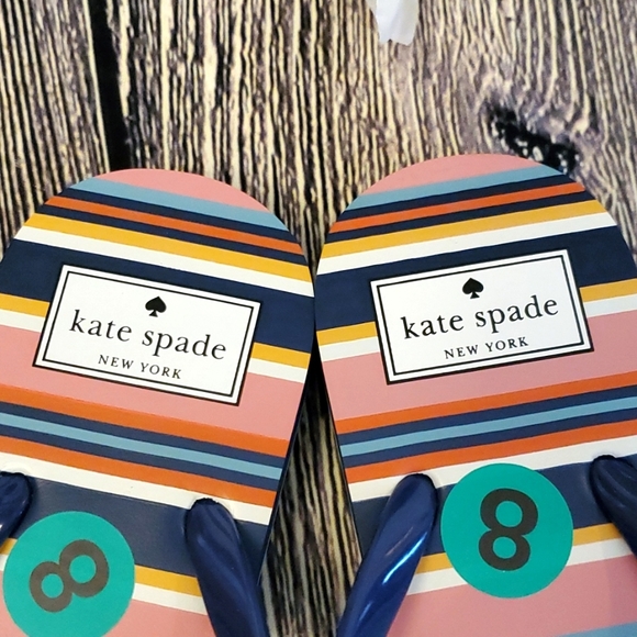 🌸KATE SPADE MULTI COLOR FLIP FLOPS - Picture 10 of 13